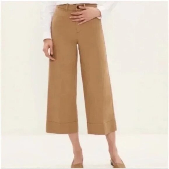 Frank and Oak Josephine Wide-Leg Pants - Picture 1 of 8